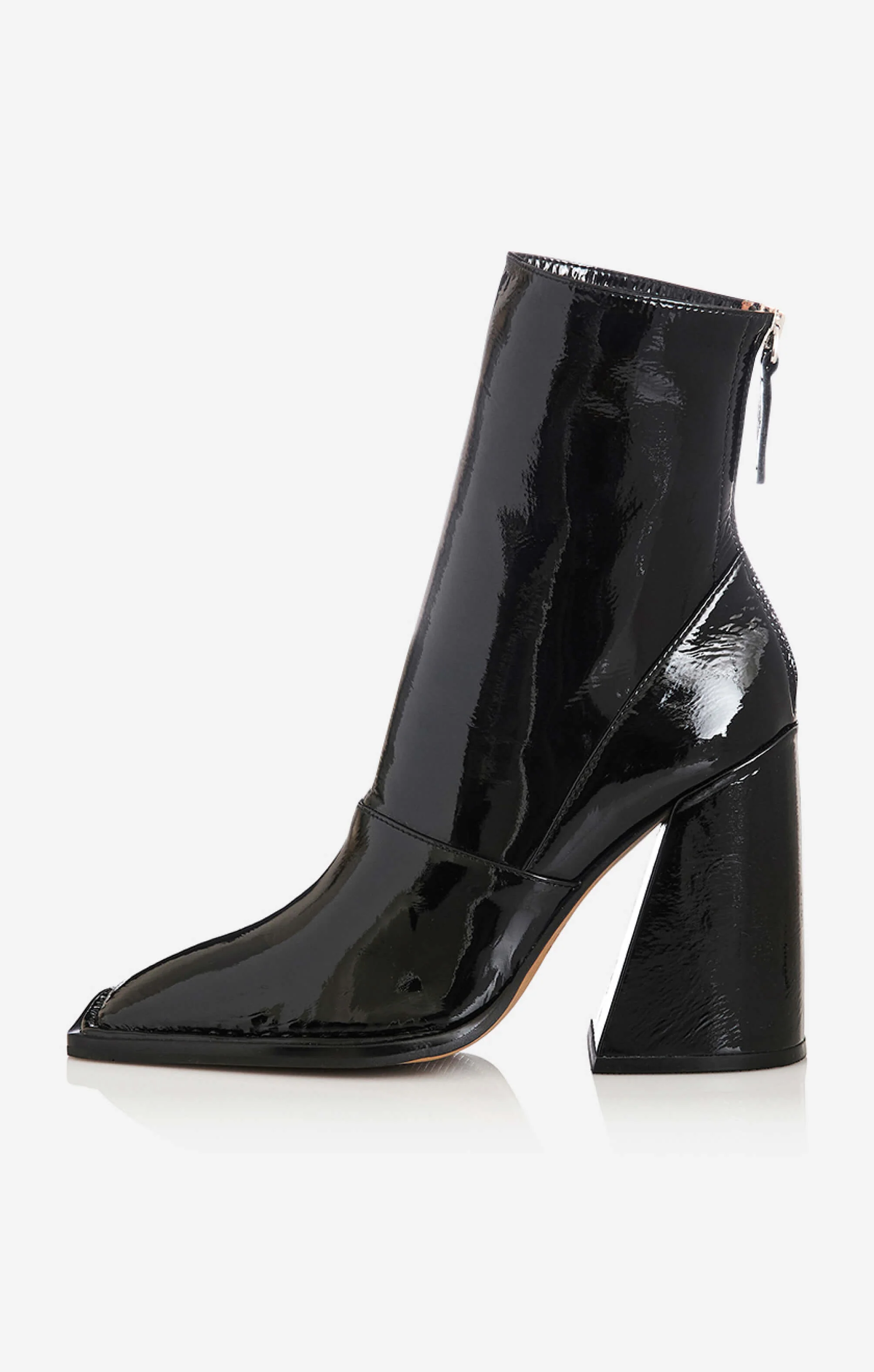 THE EDEN BOOT - BLACK PATENT - Image 3