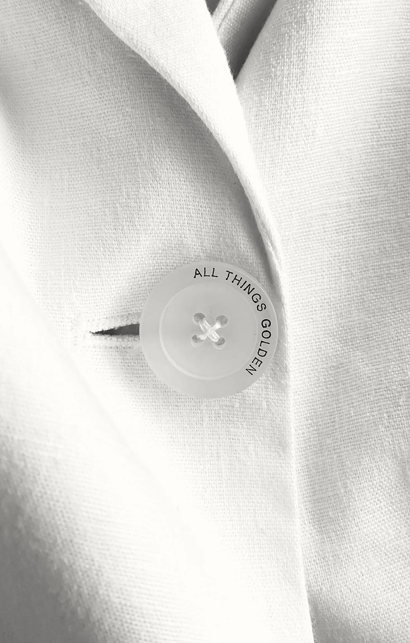 THE LINEN CLASSIC BLAZER - WHITE - Image 8