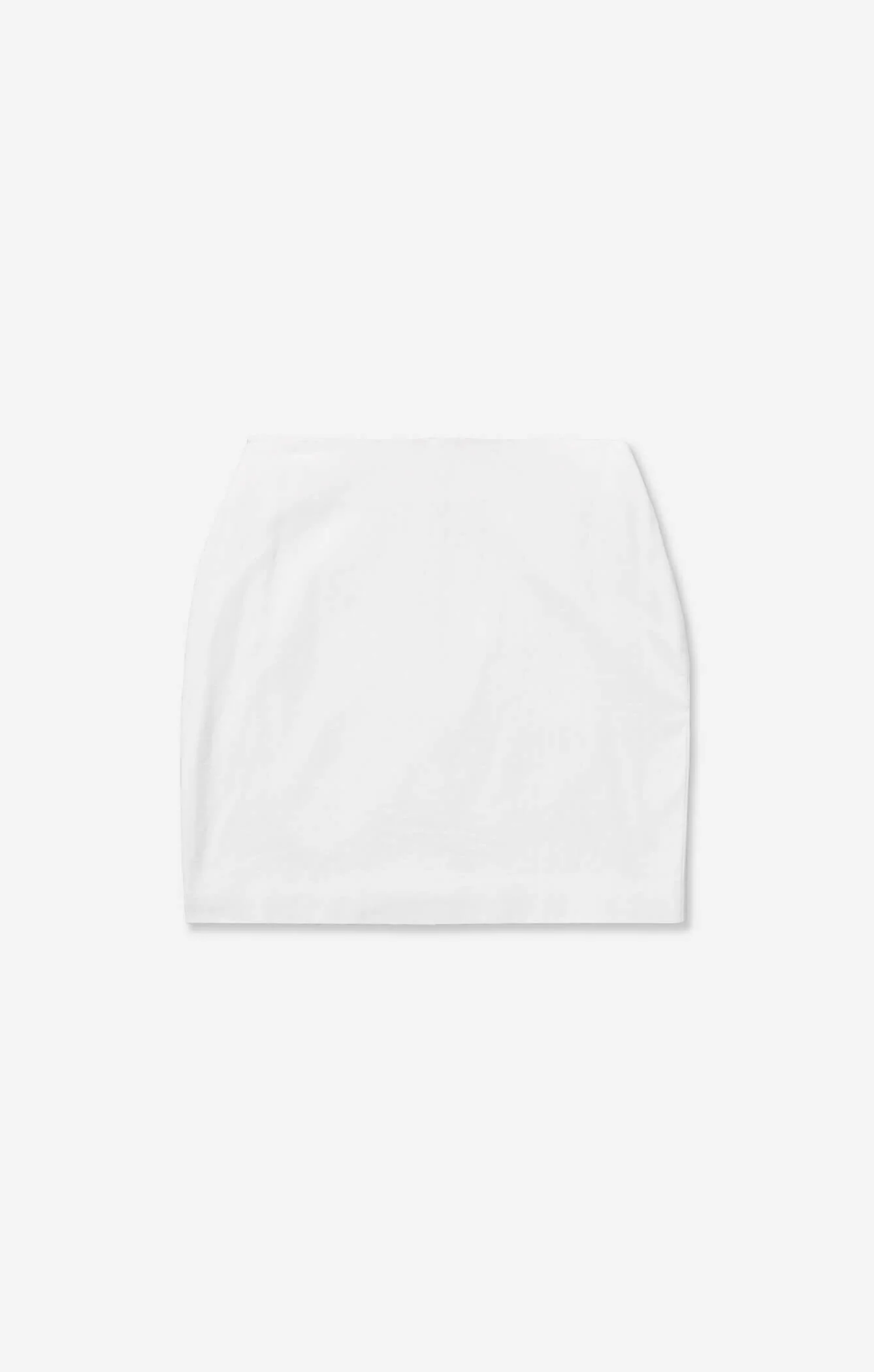 THE LINEN MINI SKIRT - WHITE - Image 7
