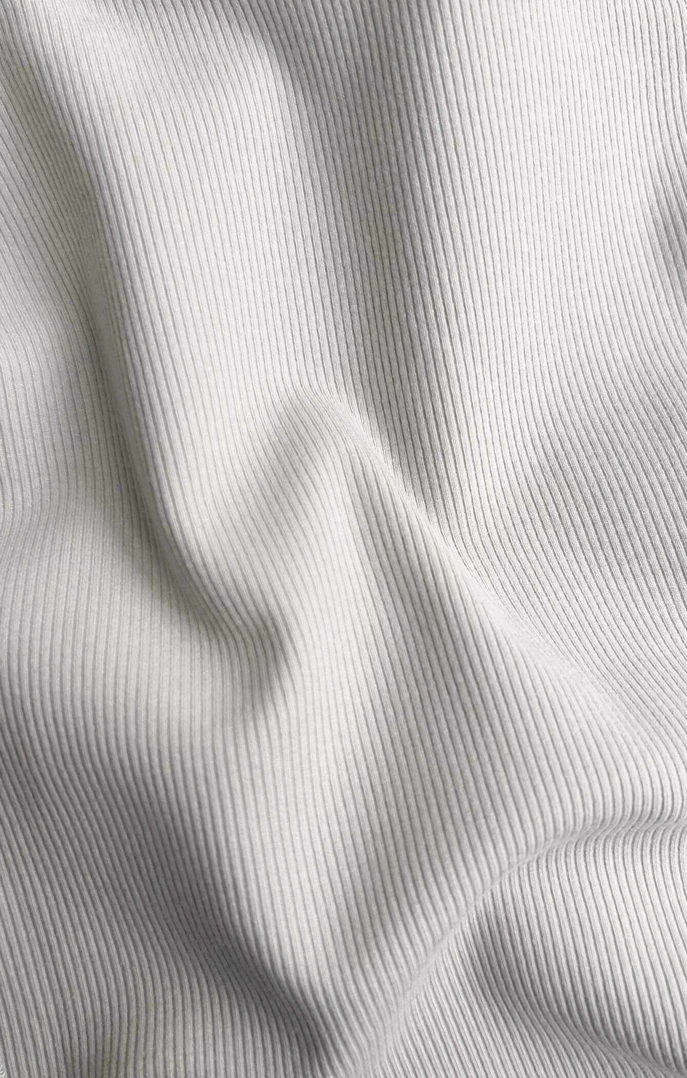 THE LUXE RIB CROP - STONE - Image 6