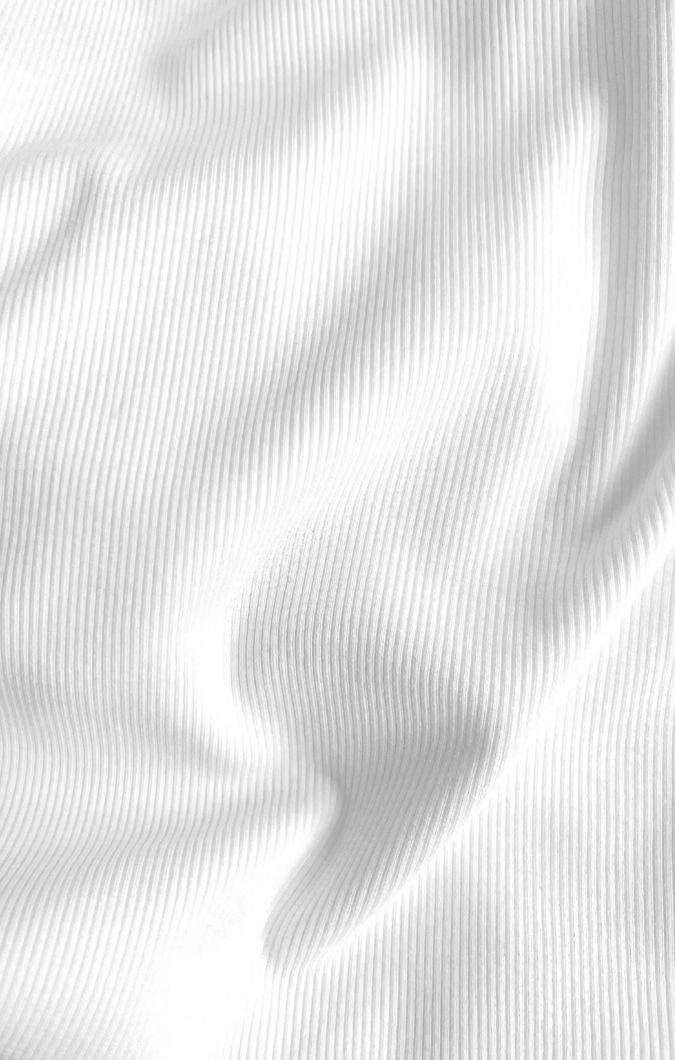 THE LUXE RIB CROP - WHITE - Image 10