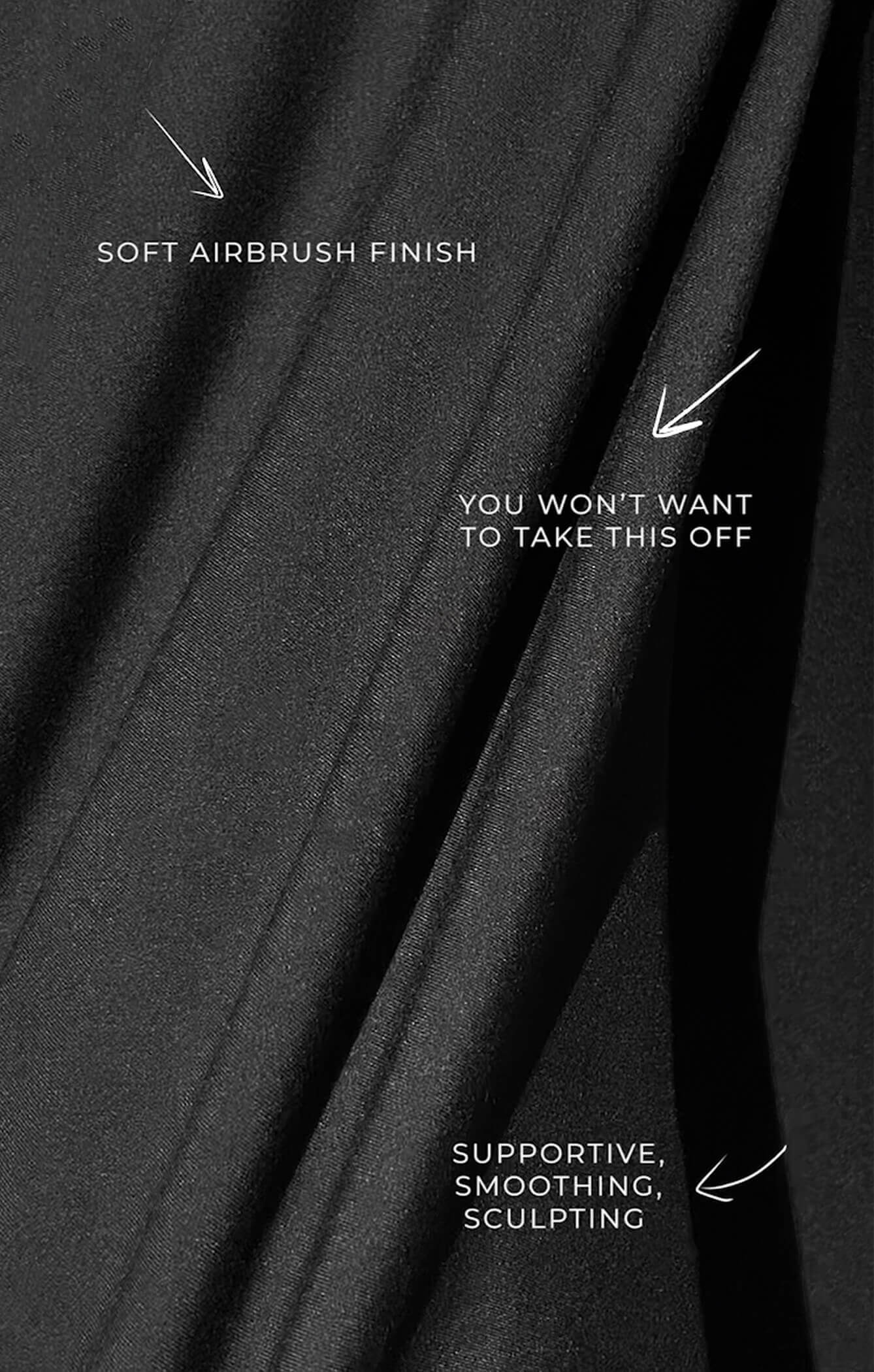 THE SCULPT™ CROP - BUTTER BLACK - Image 7