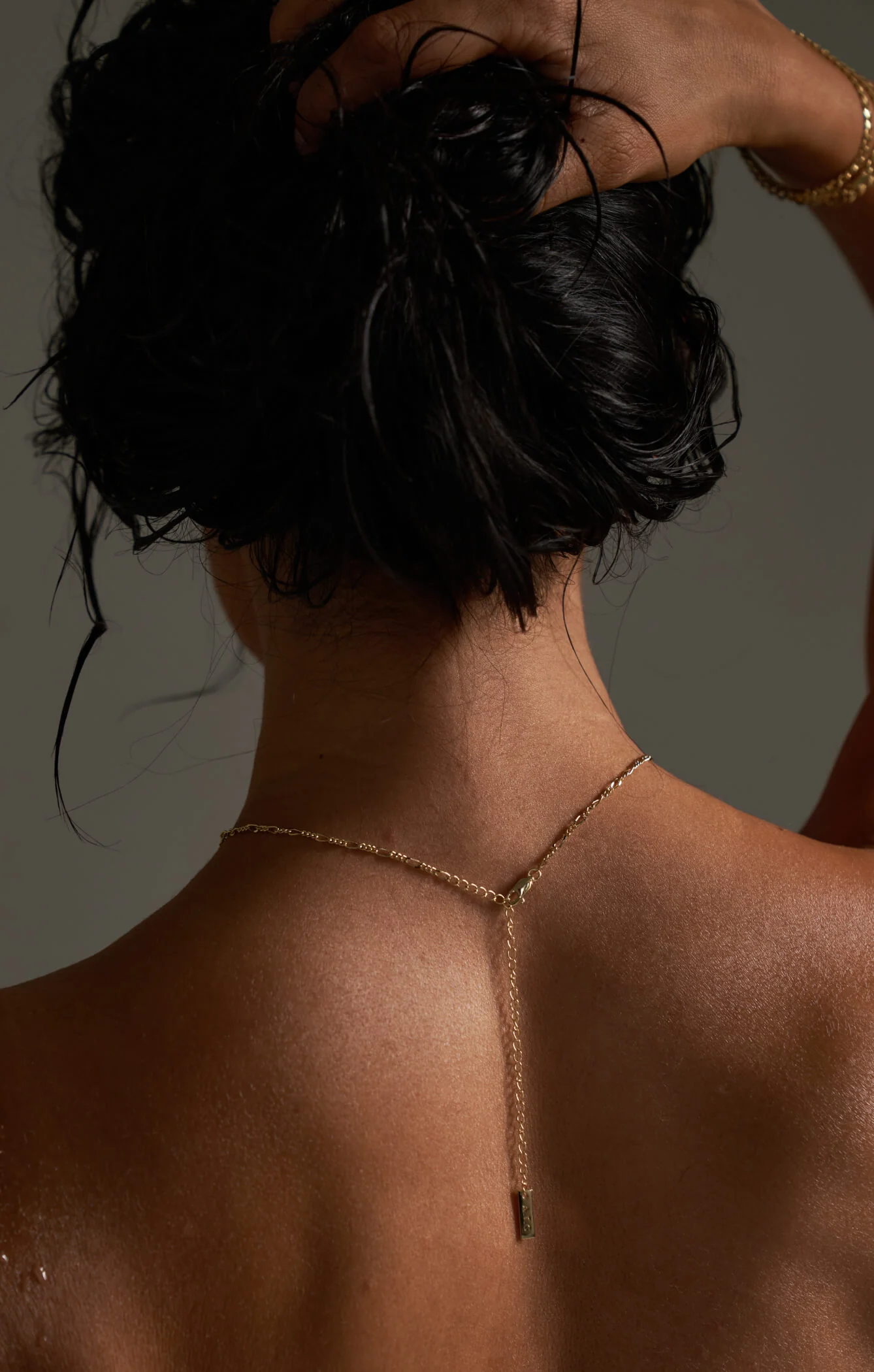 THE SIGNATURE NECKLACE - GOLD - Image 3